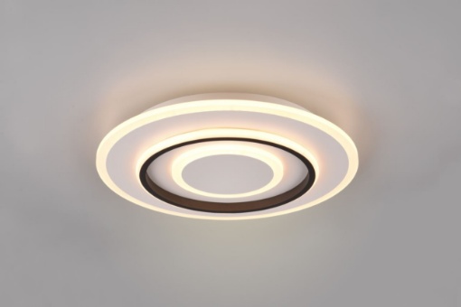 Immagine di Plafoniera Applique Rotonda Ultramoderna Ultratecnologica Led Dimmer CCT Jora Trio Lighting