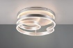 Immagine di Plafoniera Moderna Marnie Alluminio Led 58w Switch Dimmer Ø55 cm Trio Lighting