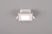Immagine di Faretto Bianco Quadrato da Incasso Led 3000k Nimbus 8x8 cm IP44 Trio Lighting  