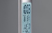 Immagine di Lampada Led da Scrivania Patty Alluminio Touch Dimmer Display Data Orario e Sveglia Trio Lighting 