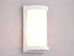 Immagine di Applique Rettangolare Alluminio Bianco 1xE27 Puelo per Esterno IP44 Trio Lighting