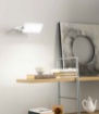 Immagine di Applique Faro Led Orientabile Per Interni Book Design Moderno Fan Europe