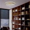 Immagine di Plafoniera Moderna Cerchi Led 92w Centrix Oro Smarter Lighting