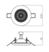 Picture of Faretto Incasso Rotondo 81 mm Elc 307 Canna Di Fucile GU10 Smarter Lighting