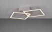 Immagine di Plafoniera Applique Trail Led Design Quadrati Orientabili Alluminio Trio Lighting  