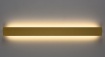 Immagine di Applique Lineare Oro Doppia Emissione Led 43w CCT L140 cm Fosca ACB