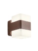 Picture of Applique Da Esterno Corten Cubi Led Luce Biemissione 3000k IP44 Tok Smarter