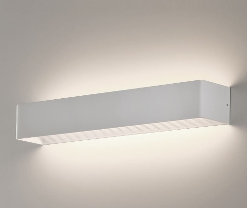 Immagine di Applique Rettangolo Bianco Icon Doppia Luce Led CCT L53,5 cm ACB