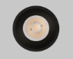 Picture of Faretto Rotondo Nero da Incasso Led 3000k Kidal Ø6 cm IP44 ACB 