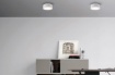 Immagine di Plafone da Soffitto Rotondo Linus Led 18w CCT Alluminio Bianco Ø14 cm ACB