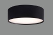 Immagine di Plafone da Soffitto Linus Led 18w Regolabile CCT Alluminio Nero Ø14 cm ACB