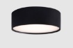 Immagine di Plafone da Soffitto Linus Led 18w Regolabile CCT Alluminio Nero Ø14 cm ACB