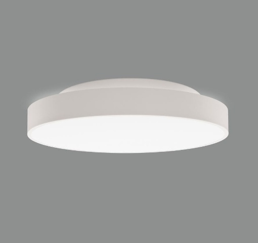 Immagine di Lampada da Soffitto Lisboa Bianca Ø60 cm Doppia Emissione Led 3000k o 4000k ACB