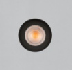 Immagine di Applique Moderna Cilindro Nero Doppia Emissione Led Lux ACB 
