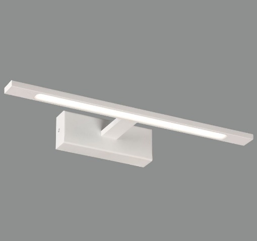 Immagine di Applique Led 4000k Specchio Bagno Menorca Bianco IP44 ACB