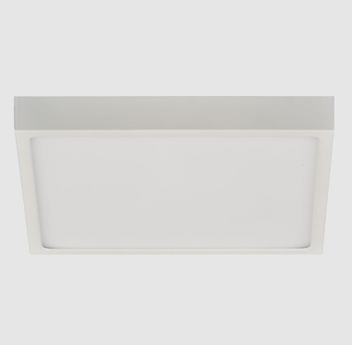 Immagine di Plafoniera Bianca Roku Led 24w 3000k o 4000k Quadrato 28x28 cm ACB