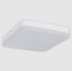 Immagine di Plafoniera Led 4000K Square Bianca 28x28 cm IP54 Sensore Movimento ACB