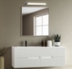 Immagine di Lampada Led da Specchio per Bagno Tesla Cromo L54 cm IP44 ACB