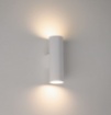 Immagine di Applique Zoom Cilindro Luce Sopra e Sotto 2xGU10 Bianco Ø5,5 cm ACB