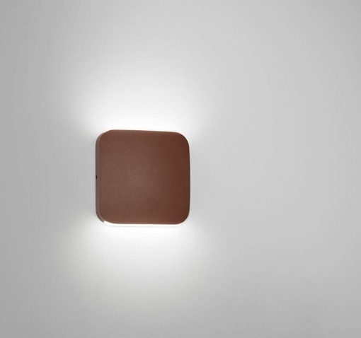 Immagine di Applique Kuadra Corten Doppia Emissione Led IP54 Isyluce 562