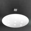 Immagine di Lampadario Led Rotondo Moderno Bianco 9 Luci Gx53 Cloud Top Light 1128 S9T