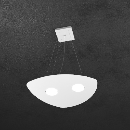 Immagine di Sospensione Piccola Cucina 2 Lampadine Led Gx53 Shape 1143/S2 Top Light