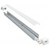 Immagine di Profilo In Alluminio Grigio Per Strip Led Roma 2 mt Intec Light