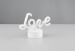 Immagine di Lumetto Amor Scritta Love Led con USB e Interruttore Trio Lighting 