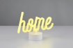 Immagine di Lumetto Casa Scritta Gialla Home Led con USB e Interruttore Trio Lighting