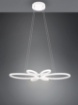 Immagine di Sospensione Bianca Fly Design Moderno Led 4000k Switch Dimmer Trio Lighting 