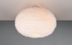 Immagine di Plafoniera da Soffitto Effetto Piuma Color Sabbia Furry 1xE27 Trio Lighting