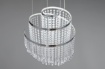 Picture of Sospensione Cromo Pendenti Decorativi Led con Telecomando Multifunzione Pomp Ø38 cm Trio Lighting 