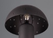 Immagine di Lampada da Comodino Funghetto Nero Seta 1xE14 Trio Lighting