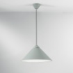 Immagine di Lampadario Design Cono Metallo Verde 50 cm Pendente Per Isola Cucina Bigbang Fan Europe