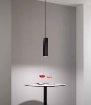 Immagine di Lampadario Moderno Tubo Nero Quadrato Led GU10 Fluke S30Q Per Isola Cucina Fan Europe