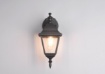 Immagine di Applique da Esterno Lanterna Vintage Livenza Alluminio Nero IP44 Trio Lighting