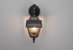 Immagine di Applique da Esterno Lanterna Vintage Livenza Alluminio Nero IP44 Trio Lighting