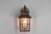 Immagine di Applique Vintage Volturno per Esterno Alluminio Ruggine Anticato IP23 Trio Lighting