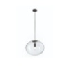 Picture of Sospensione Per Soggiorno Boccia Vetro Trasparente 40 cm Galaxy Luce Ambiente Design