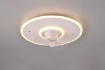 Picture of Ventilatore da Soffitto Nybro Bianco Led Dimmer 2700k - 6500k Molteplici Funzioni Trio Lighting