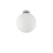 Immagine di Plafoniera A Soffitto Sfera Bianca Vetro Moderna 20 cm City Luce Ambiente Design