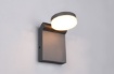 Immagine di Applique Antracite IP44 Led Inclinabile con Funzione Dimmer + CCT Adour Trio Lighting