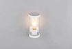 Immagine di Applique Bianco Diffusore Cilindro Trasparente con Sensore Movimento Bonito IP44 Trio Lighting 