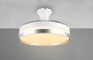 Immagine di Ventilatore Rotondo Titanio con Pale a Scomparsa e Led Dimmer 2700k - 6500k Lindberg Trio Lighting