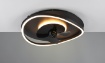 Picture of Plafoniera Ventilatore Nero Led Dimmer 2700k - 6500k Molteplici Funzioni Sortland Trio Lighting