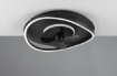 Picture of Plafoniera Ventilatore Nero Led Dimmer 2700k - 6500k Molteplici Funzioni Sortland Trio Lighting