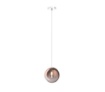 Immagine di Lampadario Sfera Vetro Pendente Per Cucina Moderna Eclipse 1184 Top Light