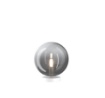 Immagine di Lampada Abat-jour Da Comodino Moderna Sfera Vetro Top Light Eclipse 1184BI/P