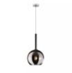 Immagine di Lampadario Pendente Isola Cucina Ampolla Vetro Sfera 20cm Future 1155 SM Top Light