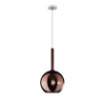 Immagine di Lampadario Pendente Isola Cucina Ampolla Vetro Sfera 20cm Future 1155 SM Top Light